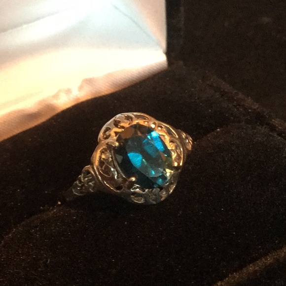 Atlanta Gem & Mineral Show Jewelry - 💎Exquisite 💎Genuine London Blue Topaz Ring